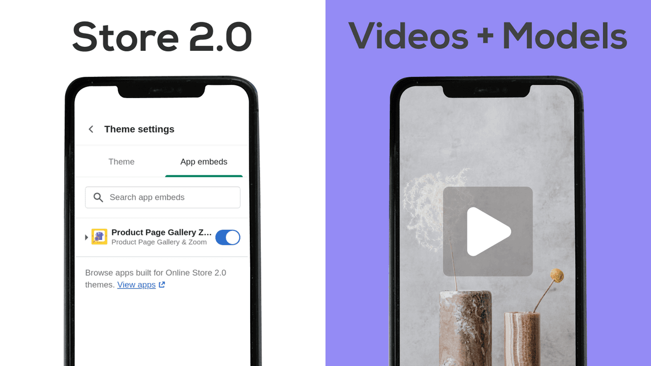 Shopify mobile product page preview on iPhone