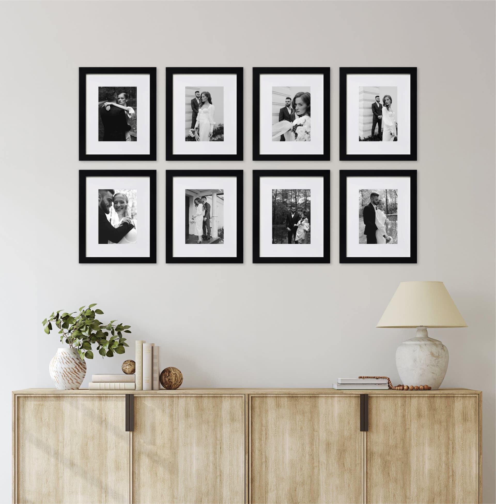Shopify product page wall art print collection grid