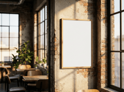 Mockupanda mockup generator interface wall art